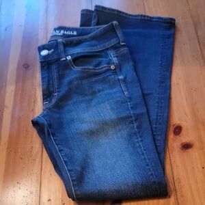 American Eagle Outfitters Kick Boot Jeans Size 6